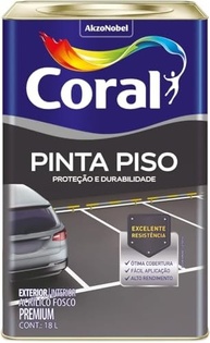 Tinta Acrílica Coral Pinta Piso 18L Azul Premium - Resistente e Durável - imagem 2