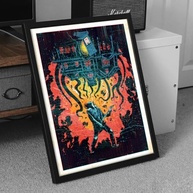 tinta-quadro-things-a-40x60cm-moldura-stranger-com-ecologica-solvente-eddie-munson-a