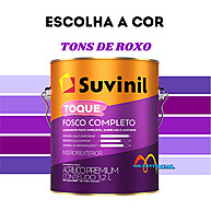 Tinta Roxa Suvinil Fosco 3,2L: Transforme sua Parede! - imagem 1