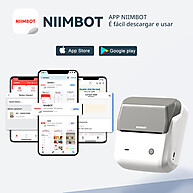 Niimbot B3S/B31: Imprima Etiquetas Sem Tinta! - imagem 2