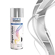 Tinta Spray Cromada TekBond: Efeito Metálico Incrível! - imagem 1