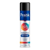 Tinta Spray Pratik Preto Brilhante: Cobertura Impecável! - imagem 1