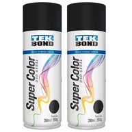 Tinta Spray Preto Fosco TekBond: Kit com 2 Unidades - imagem 1