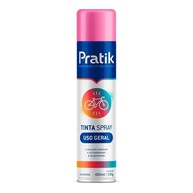 Tinta Spray Rosa Pratik: Cores Vibrantes em 400ml - imagem 1