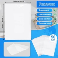 ECuoPix Revestimentos Transparentes para Copos de Pulverizador de Tinta - 50 Unidades | Fácil Troca de Cor e Limpeza - imagem 3