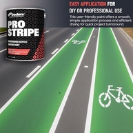Tinta Pro Stripe para Marcação de Linhas - Verde Segurança, 3,5L - Alta Durabilidade e Precisão - imagem 4