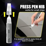 KIKIMO Tinta de Retoque para Lexus Ultra White (083) - Kit Reparo de Arranhões 2 em 1 com Ponta de Caneta e Pincel - imagem 5