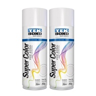 Kit 2 Tintas Spray Gelo TekBond - Acabamento Profissional para Qualquer Superfície - imagem 1
