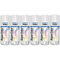Kit 6 Tintas Spray Branco Brilhante TekBond - Acabamento Profissional para Qualquer Superfície - imagem 1