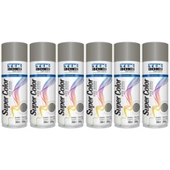 Kit 6 Tintas Spray Platina Aerossol TekBond - Acabamento Profissional para Múltiplas Superfícies - imagem 1