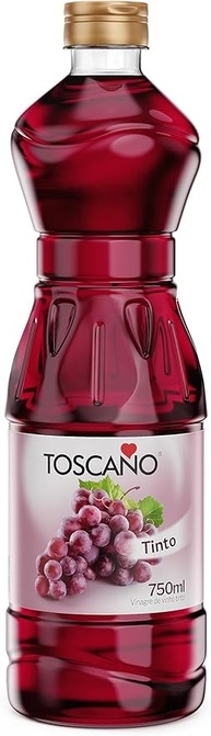 Toscano Vinagre Tradicional De Vinho Tinto 750Ml - imagem 1