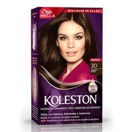 Tintura Castanho Escuro 30 Koleston Wella: Cor Intensa! - imagem 1