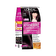 Tintura Casting Creme Gloss Ameixa 316: Brilho sem ressecar - imagem 1