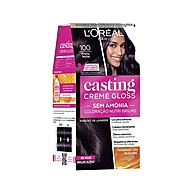 Tintura Casting Creme Gloss Preto Noite 100: Brilho sem amônia - imagem 1