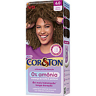 Tintura Cor & Ton 0% Amônia Louro Escuro 6.0: Hidratação e Cor Perfeita - imagem 1