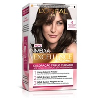 Tintura Excellence L'Oréal 4: Castanho Natural e Brilho! - imagem 1
