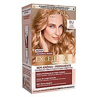 Tintura Excellence Nudes 8U: Louro Claro Sem Amônia - imagem 1