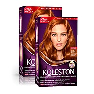 Tintura Koleston Wella 674 Chocolate Acobreado – Kit com 2 Unidades - imagem 1