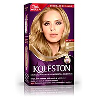 Tintura Koleston Wella 81: Louro Cinza Claro Intenso - imagem 1