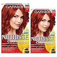 Tintura Nutrisse Louro Escuro Acaju Ultra Vermelho 6646 – Cor Intensa e Cuidado em 1 Kit - imagem 1