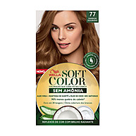 Tintura Soft Color Marrom Dourado 77: Sem Amônia e Cuidado Natural - imagem 1