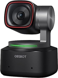 Webcams 4K Tiny 2 com controle de voz PTZ, rastreamento AI multimodo e foco automático, câmera web com sensor de 1/1,5", controle por gestos,OBSBOT 60 FPS, Adequado para go-pro/logi-tech/computador - imagem 2
