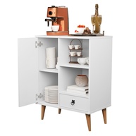 Buffet Tip Top Aparador Balcão Cantinho Do Café Branco - Design Elegante e Funcionalidade Premium - imagem 1