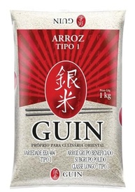 Arroz Oriental Guin Grão Longo Tipo 1 - 1Kg - imagem 2