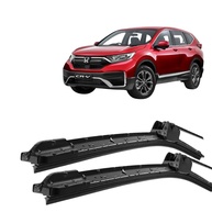 Par de Palhetas Limpador Para-Brisa em Silicone para Honda CRV (2007-2021) - Encaixe Tipo Gancho - imagem 1
