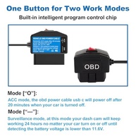Cabo OBD2 para Tipo-C: Alimentação Inteligente para sua Câmera Dash 24h - imagem 3