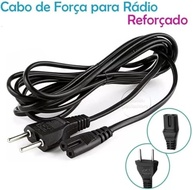 Cabo de Força Tipo 8 (2 Pinos) 1,5m - Conexão Segura para PC, Xbox e Mais! - imagem 2
