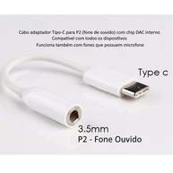 Cabo Adaptador Tipo C para Fone P2 com Chip DAC: Som Cristalino em Qualquer Aparelho! - imagem 4