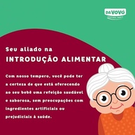 Da Vovó, Temperinho completo, Primeiro sabores, Para todos os tipos de comidas, Enriquecido com Beterraba, Ideal para bebês e crianças, Orgânico, 40 Gramas - imagem 4
