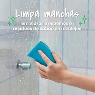 Scotch-Brite 3M Esponja Tira Manchas para Limpeza Leve - 2 Unidades - imagem 5