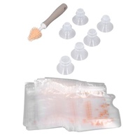 Flange Bomba Tira Leite Ainoli - 6 Tamanhos (13 a 24mm) + Acessórios - imagem 3