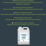 Launer Casa Tira Limo com Cloro Ativo - Limpa Rejunte e Remove Manchas de Limo e Mofo 5L - imagem 2