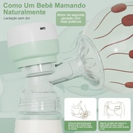 Bomba de Tirar Leite Elétrica Wearable - Mãos Livres, Silenciosa e Conveniente - imagem 4