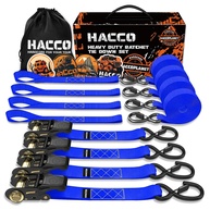 Kit 4 Tiras de Amarração de Catraca Reforçada 2,5cm x 4,9m - Segurança Máxima para sua Carga! - imagem 1