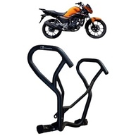 Protetor de Carenagem e Motor Aço Preto Fosco para Honda CG Titan FAN 160 2025 - imagem 3
