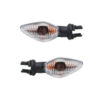 Par de Pisca Cristal Titan 150/160 e Twister - Completo com Lâmpada e Terminal Elétrico - imagem 1