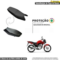 Capa de Banco Moto Titan 150 CG (2004-2008) Force Tek - Encaixe Perfeito e Durabilidade - imagem 2