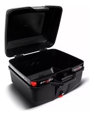 Bauleto Stoned 35L para Moto Honda Titan 160 (2016-2023) - Bagageiro Completo com Faixa Preta - imagem 2