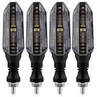 Kit 4 Piscas LED Seta Universal Moto Fixo - Cb Twister, Titan e Mais! - imagem 2