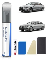 Kit de Reparo de Tinta Metálica Titan Silver 354 - Compatível com BMW | Caneta de Retoque para Arranhões - imagem 2
