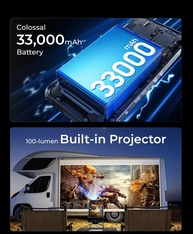 OUKITEL WP100 TITAN: O Smartphone 5G com Projetor! - imagem 2