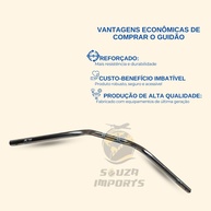 Guidão Cargo Reforçado: Mais Segurança para sua Titan/Fan - imagem 2
