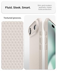 Capa Spigen Liquid Air para iPhone 17 Air - Proteção Premium e Design Moderno (Titânio Natural) - imagem 4