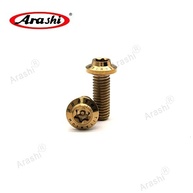 Parafusos Titânio Torx Dourado Arashi M8x22mm para Yamaha MT03, FZ03, R3 (2015-2021) - Upgrade Premium - imagem 4