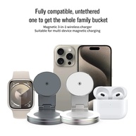 Carregador 3em1 Titanium: iPhone, iWatch e AirPods - imagem 2