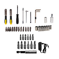 Parafusadeira 4,8V + Kit Ferramentas 48pçs Titanium - imagem 2